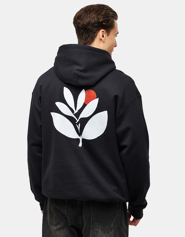 Magenta Fly Pullover Hoodie - Black