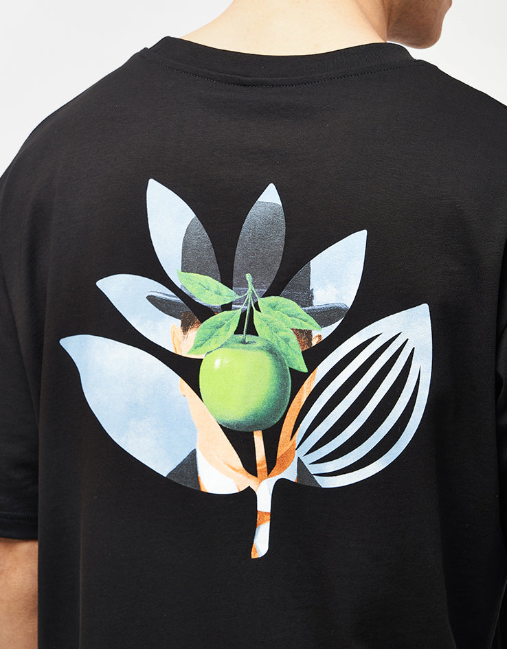Magenta Pomme T-Shirt - Black