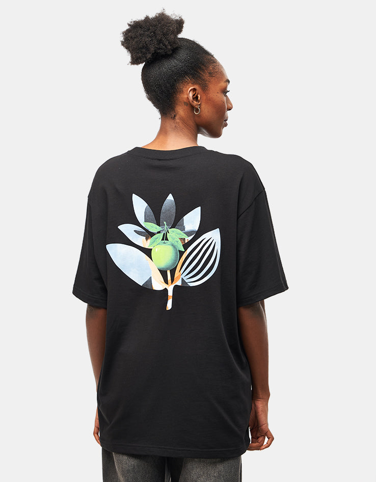 Magenta Pomme T-Shirt - Black