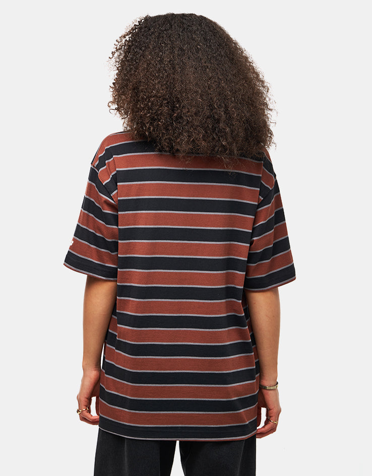 New Balance Numeric Thin Stripe T-Shirt - Black