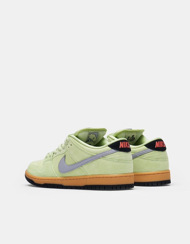 Nike SB Dunk Low Pro Premium Skate Shoes - Pistachio Frost/Wolf Grey-Black