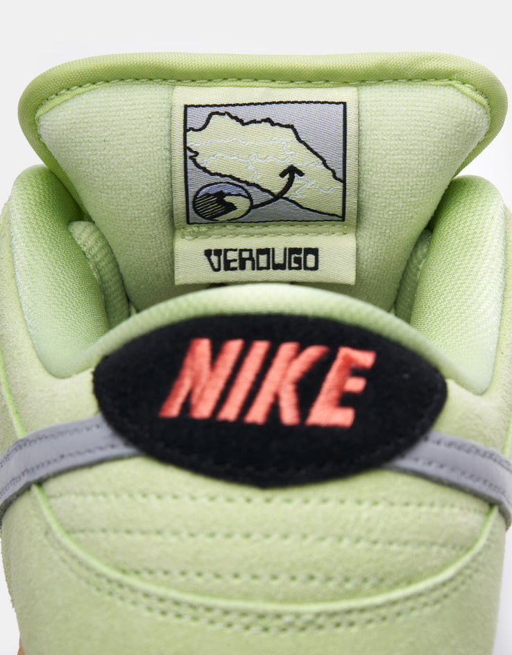Nike SB Dunk Low Pro Premium Skate Shoes - Pistachio Frost/Wolf Grey-Black