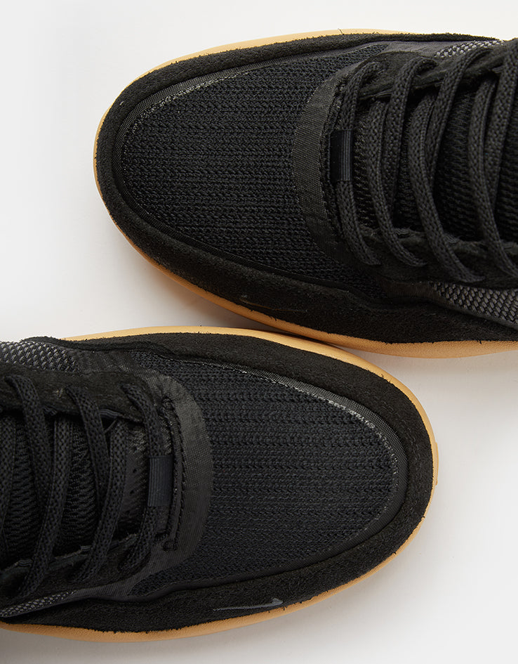 Nike SB PS8 Skate Shoes - Black/White-Anthracite-Gum Yellow