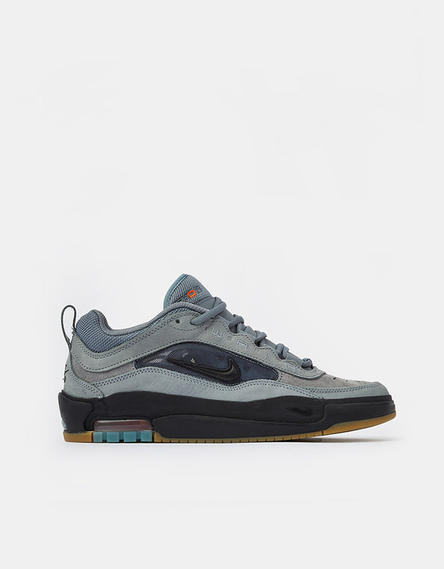 Nike SB Air Max Ishod ISO Skate Shoes - Cool Grey/Black-Cool Grey-Dark Grey