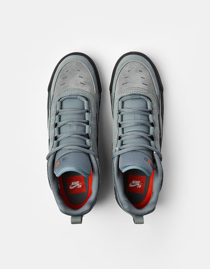 Nike SB Air Max Ishod ISO Skate Shoes - Cool Grey/Black-Cool Grey-Dark Grey