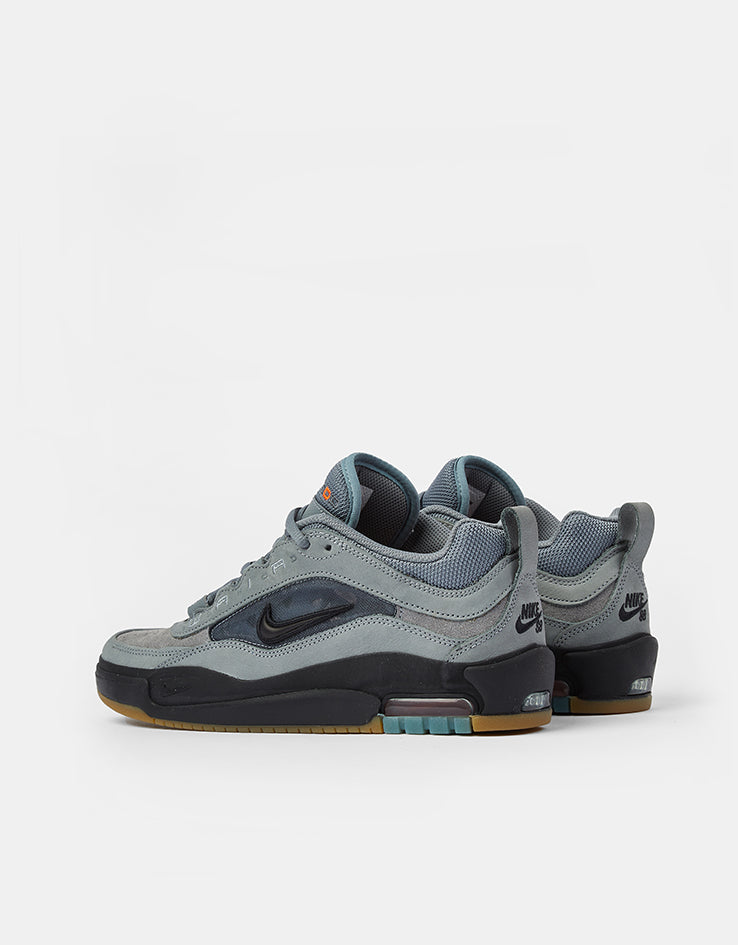 Nike SB Air Max Ishod ISO Skate Shoes - Cool Grey/Black-Cool Grey-Dark Grey