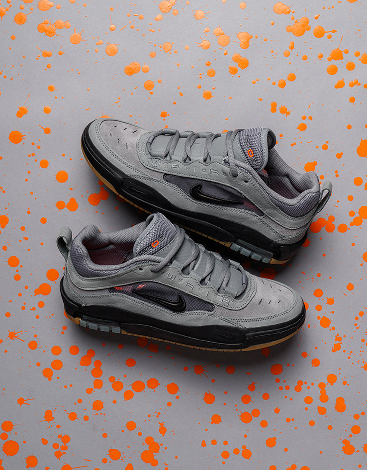 Nike SB Air Max Ishod ISO Skate Shoes - Cool Grey/Black-Cool Grey-Dark Grey