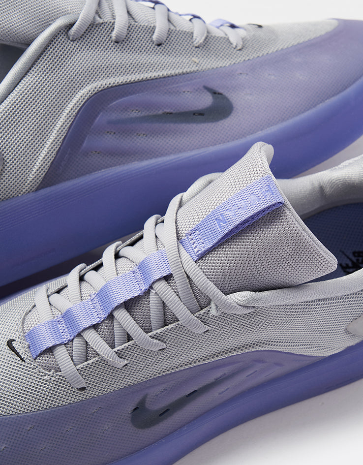 Nike SB Zoom Nyjah 4 Skate Shoes - Light Thistle/Black-Light Thistle