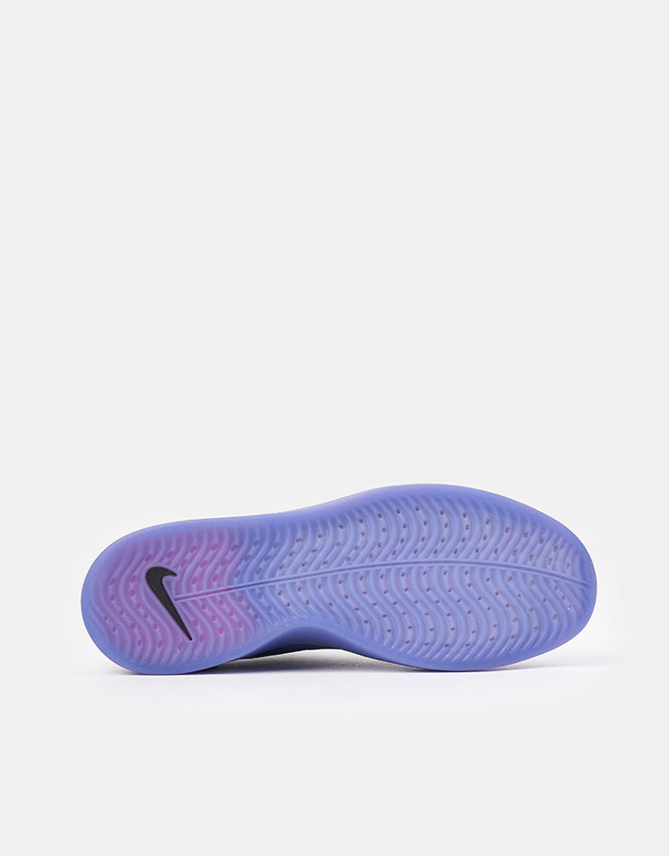Nike SB Zoom Nyjah 4 Skate Shoes - Light Thistle/Black-Light Thistle