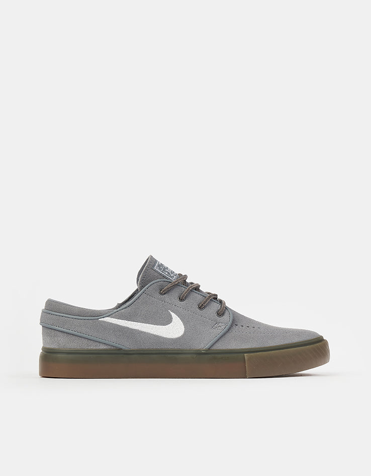 Nike SB Zoom Janoski OG+ Skate Shoes - Cool Grey/White-Cool Grey