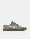 Nike SB Zoom Janoski OG+ Skate Shoes - Cool Grey/White-Cool Grey