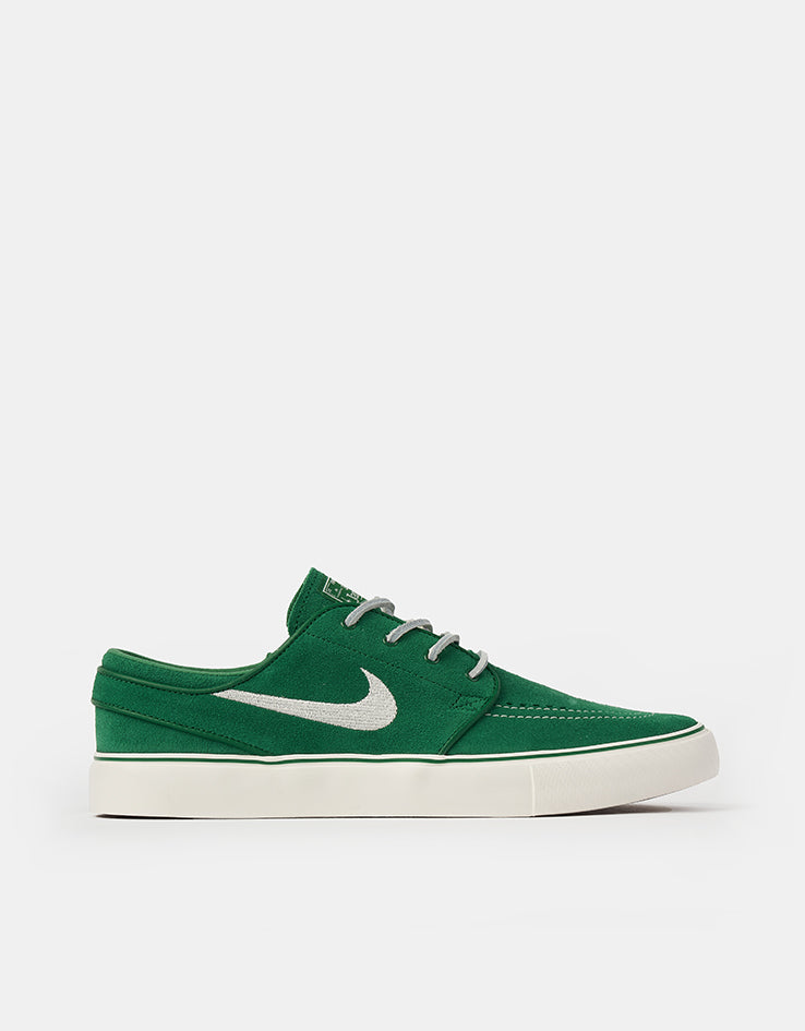 Nike SB Zoom Janoski OG+ Skate Shoes - Pine Green/Sail-Pine Green-Sail