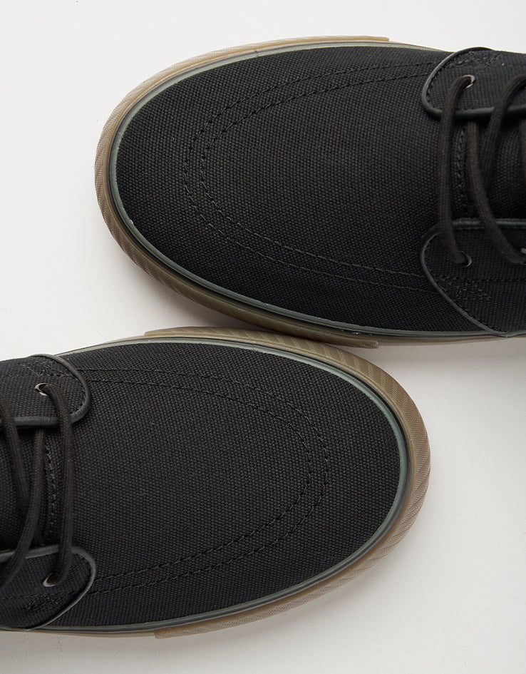 Nike SB Zoom Janoski OG+ Canvas Skate Shoes - Black/White-Black-White