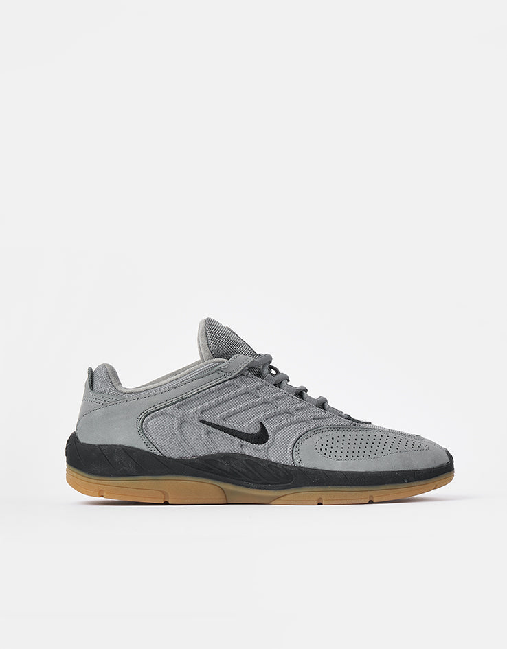 Nike SB Vertebrae ISO Skate Shoes - Cool Grey/Black-Cool Grey-Dark Grey