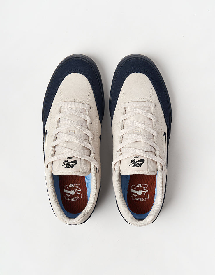 Nike SB Malor TE Skate Shoes - Lt Khaki/Lt Orewood Brown/Gum Lt Brown/Black