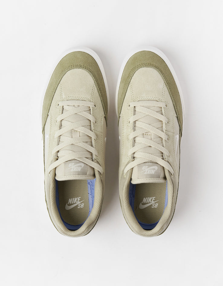 Nike SB Malor Skate Shoes - Lt Khaki/Pale Ivory-Neutral Olive