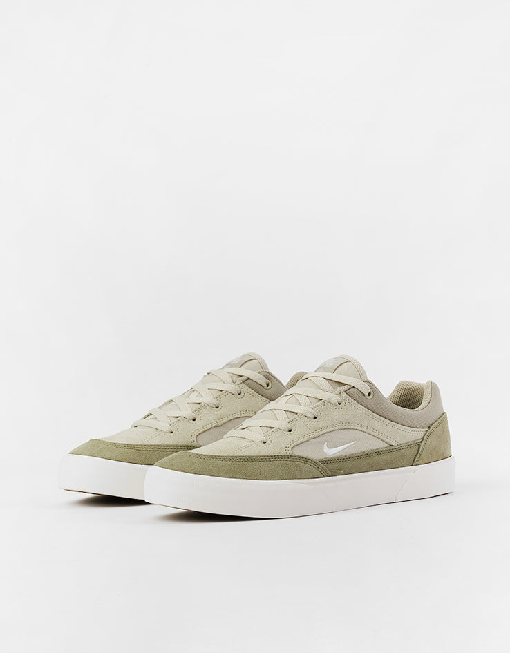 Nike SB Malor Skate Shoes - Lt Khaki/Pale Ivory-Neutral Olive