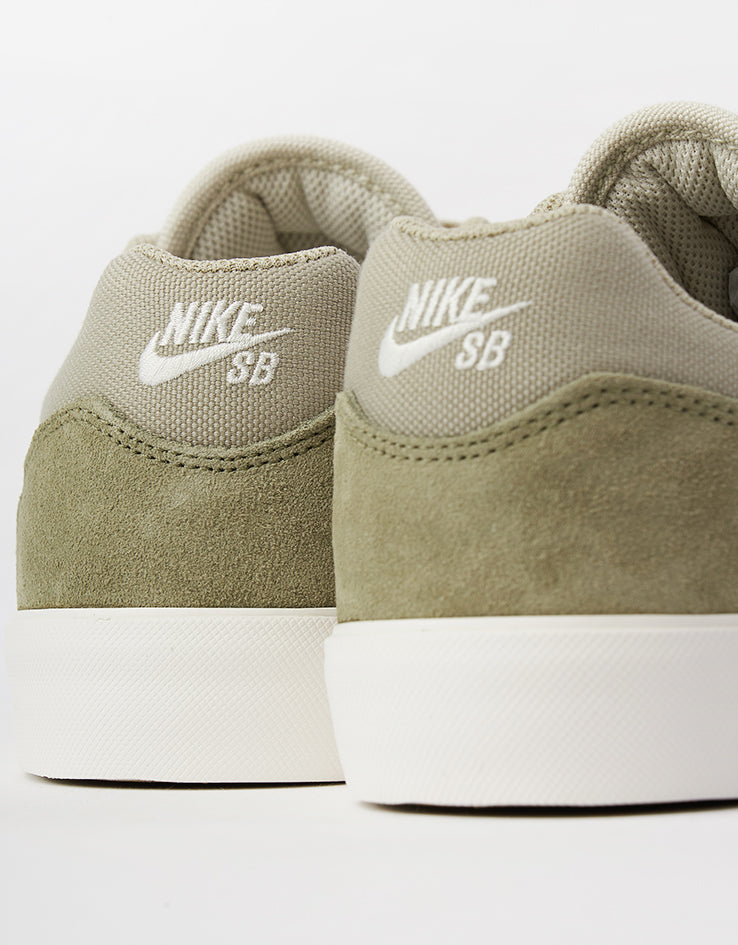 Nike SB Malor Skate Shoes - Lt Khaki/Pale Ivory-Neutral Olive