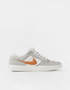 Nike SB Force 58 Skate Shoes - Platinum Tint/Monarch-Wolf Grey