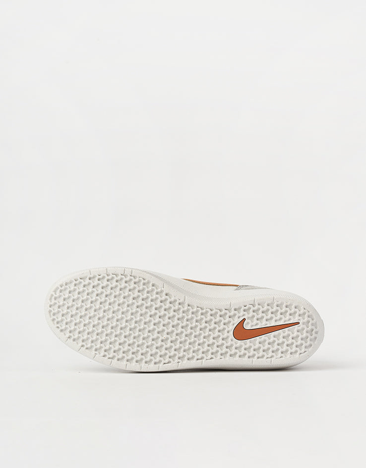 Nike SB Force 58 Skate Shoes - Platinum Tint/Monarch-Wolf Grey