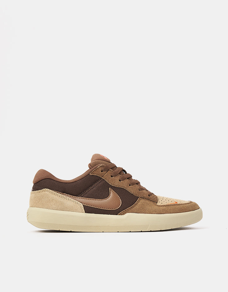 Nike SB Force 58 Skate Shoes - Baroque Brown/Mosswood Brown