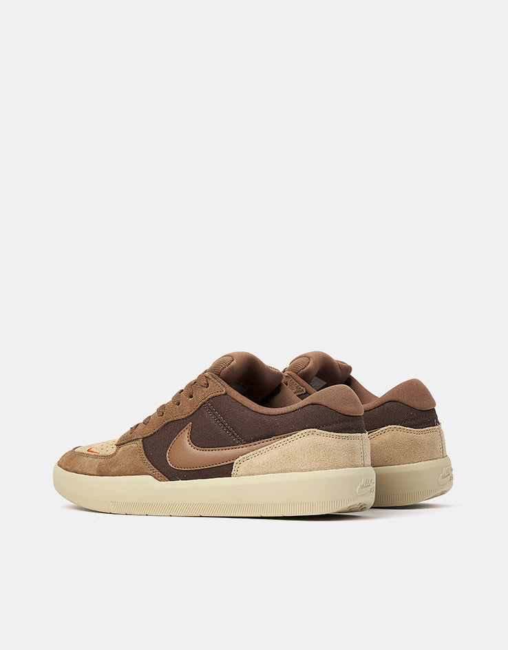 Nike SB Force 58 Skate Shoes - Baroque Brown/Mosswood Brown