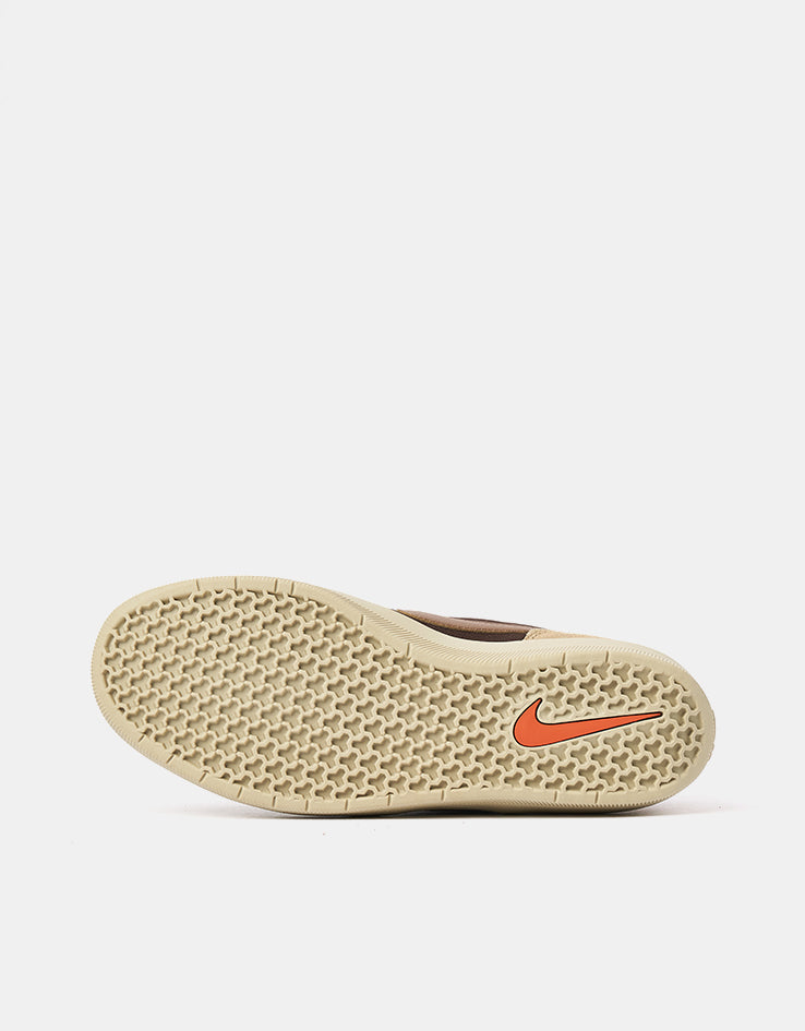 Nike SB Force 58 Skate Shoes - Baroque Brown/Mosswood Brown