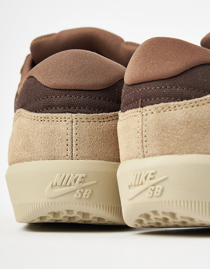 Nike SB Force 58 Skate Shoes - Baroque Brown/Mosswood Brown