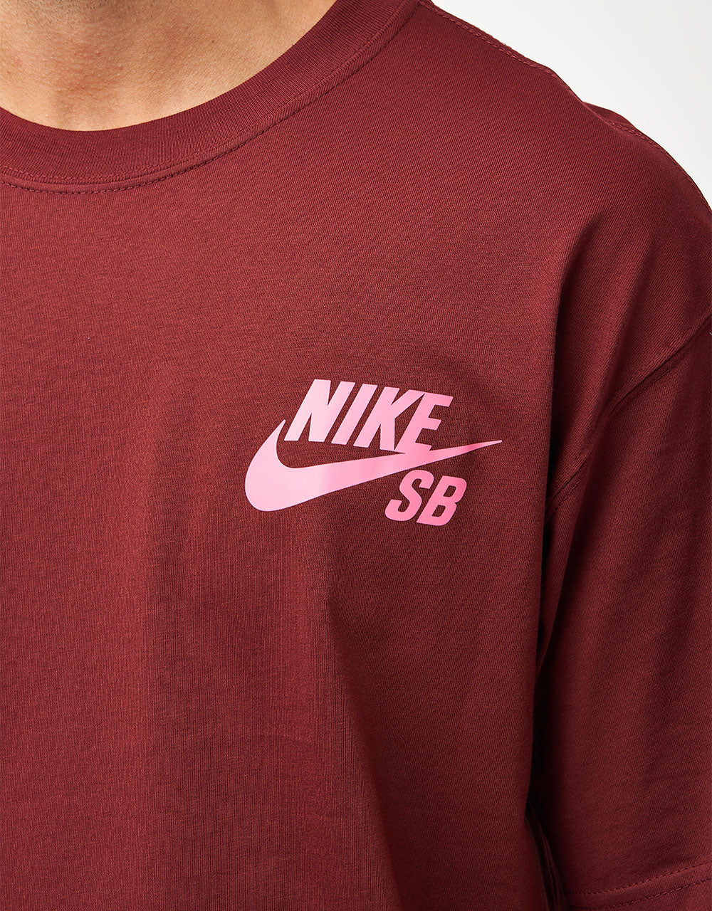 Nike SB Logo T-Shirt - Dark Team Red