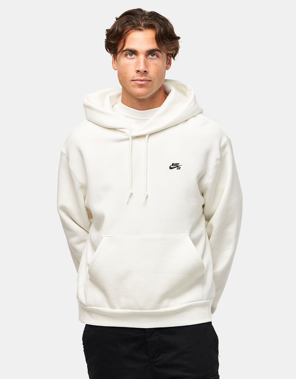 Nike SB Essential Logo Pullover Hoodie - Sail/Black