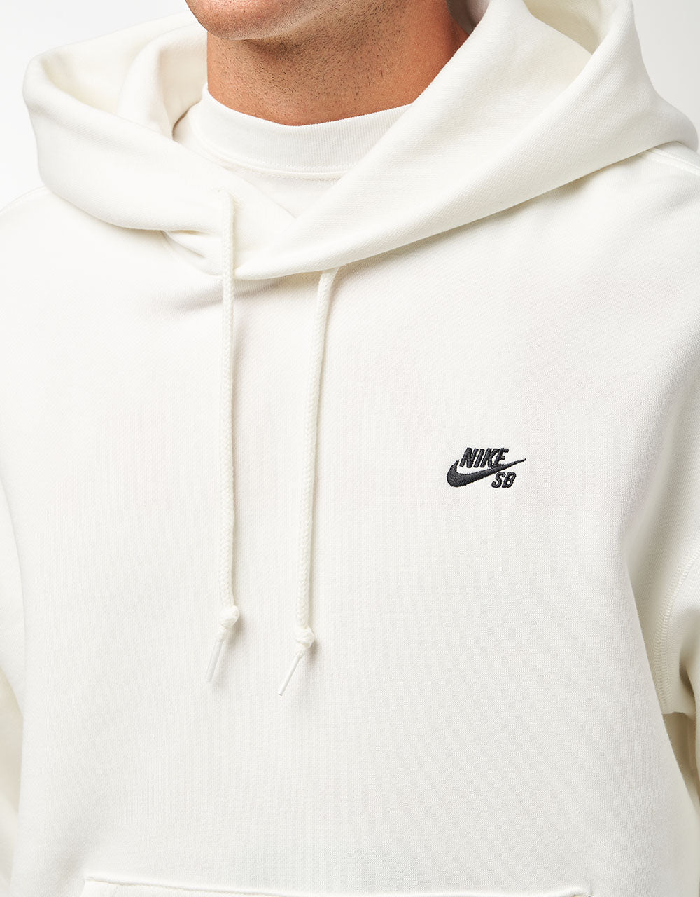 Nike SB Essential Logo Pullover Hoodie - Sail/Black