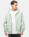 Nike SB Essential Logo Full Zip Hoodie - Pistachio Frost/White