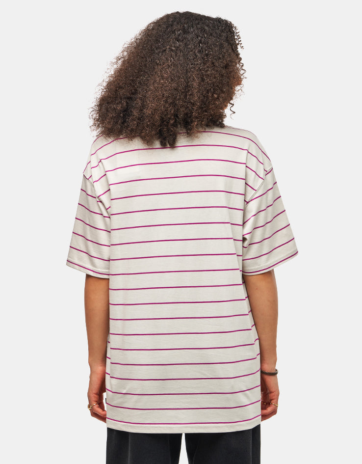 Nike SB M90 Striped T-Shirt - Light Bone