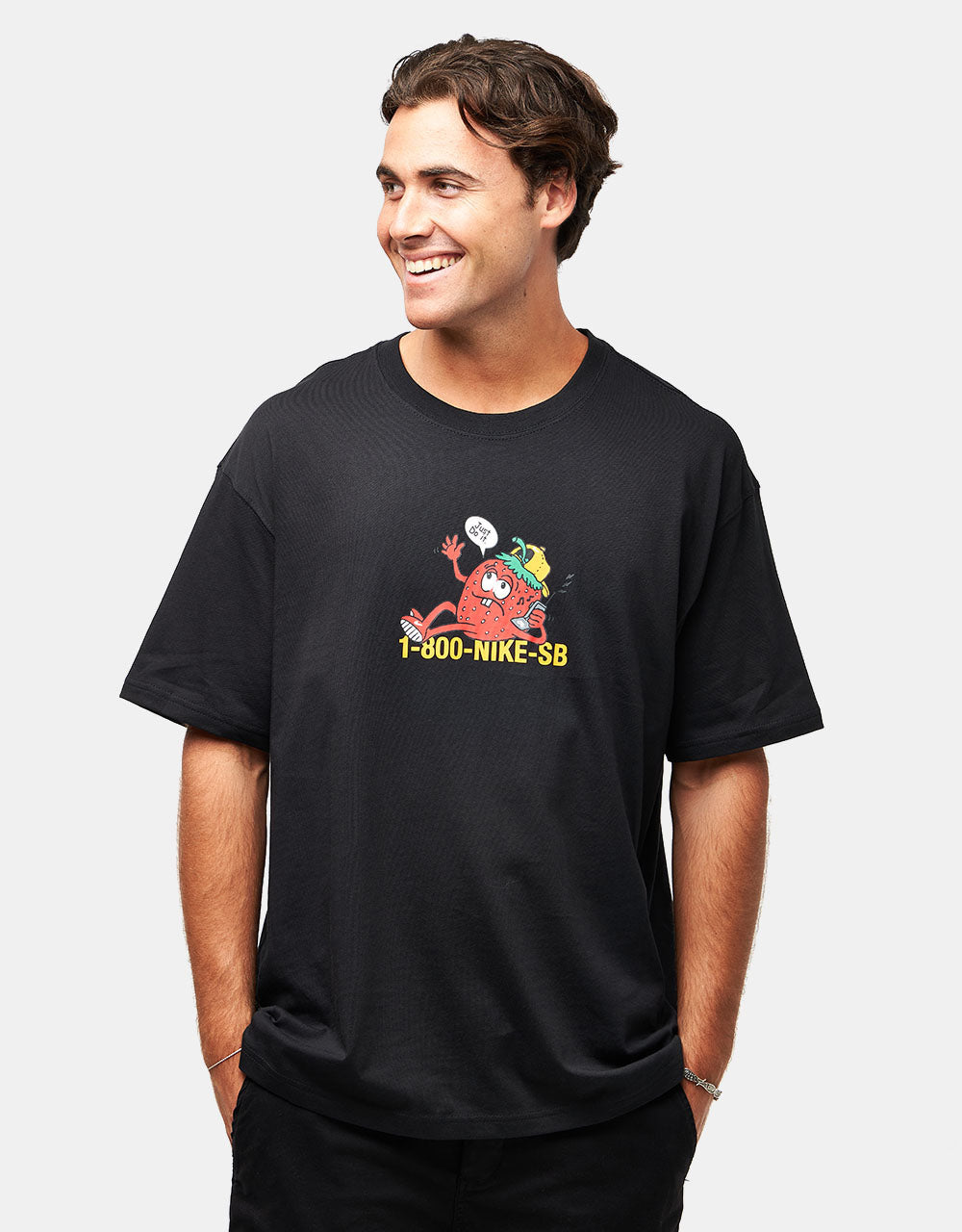 Nike SB Flip Phone T-Shirt - Black