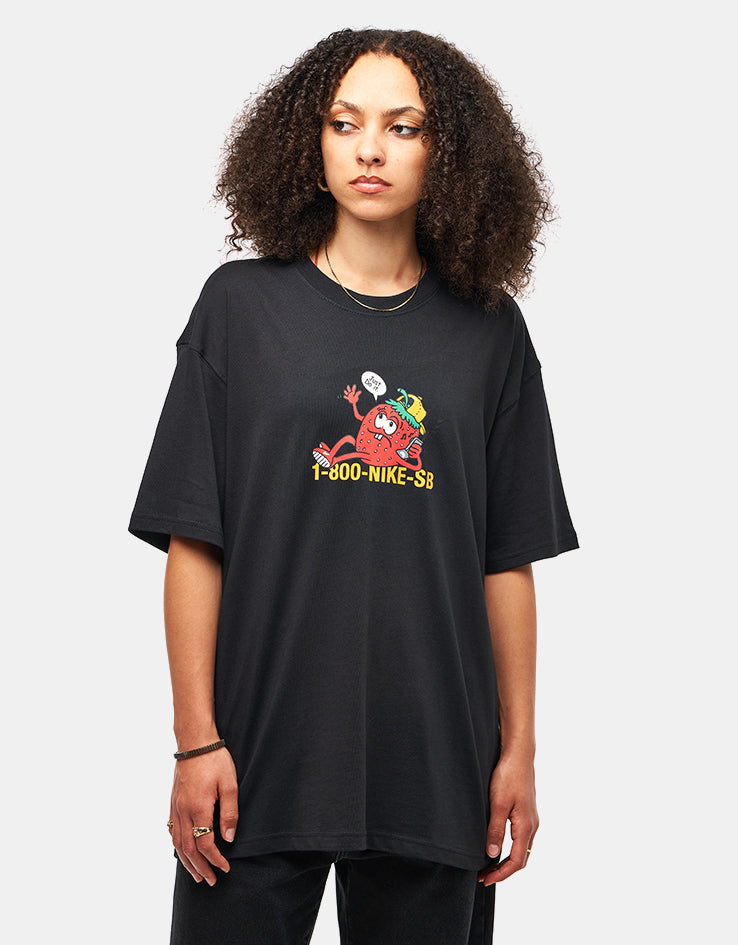 Nike SB Flip Phone T-Shirt - Black