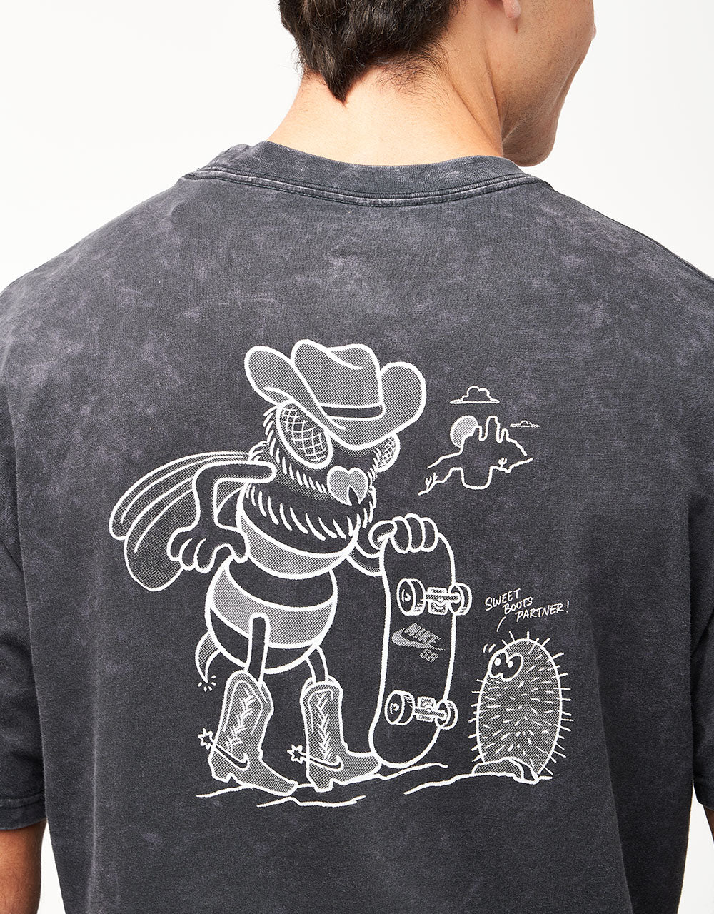 Nike SB Western Bee T-Shirt - Off Noir