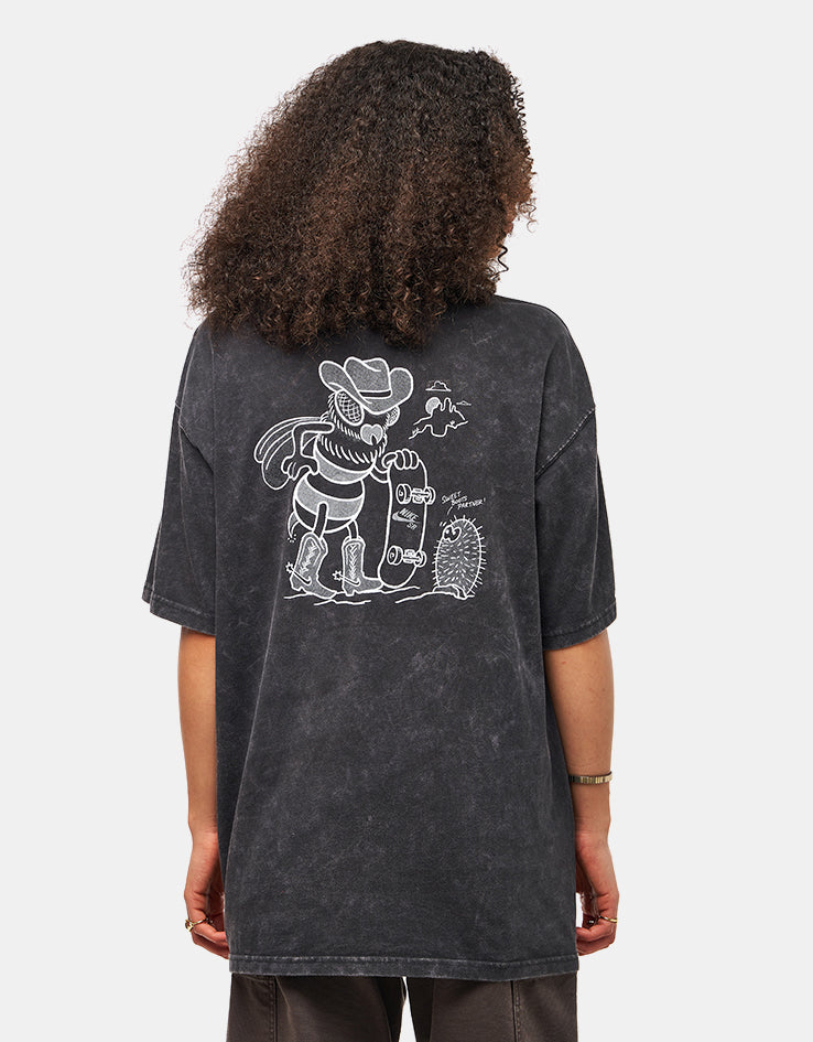 Nike SB Western Bee T-Shirt - Off Noir