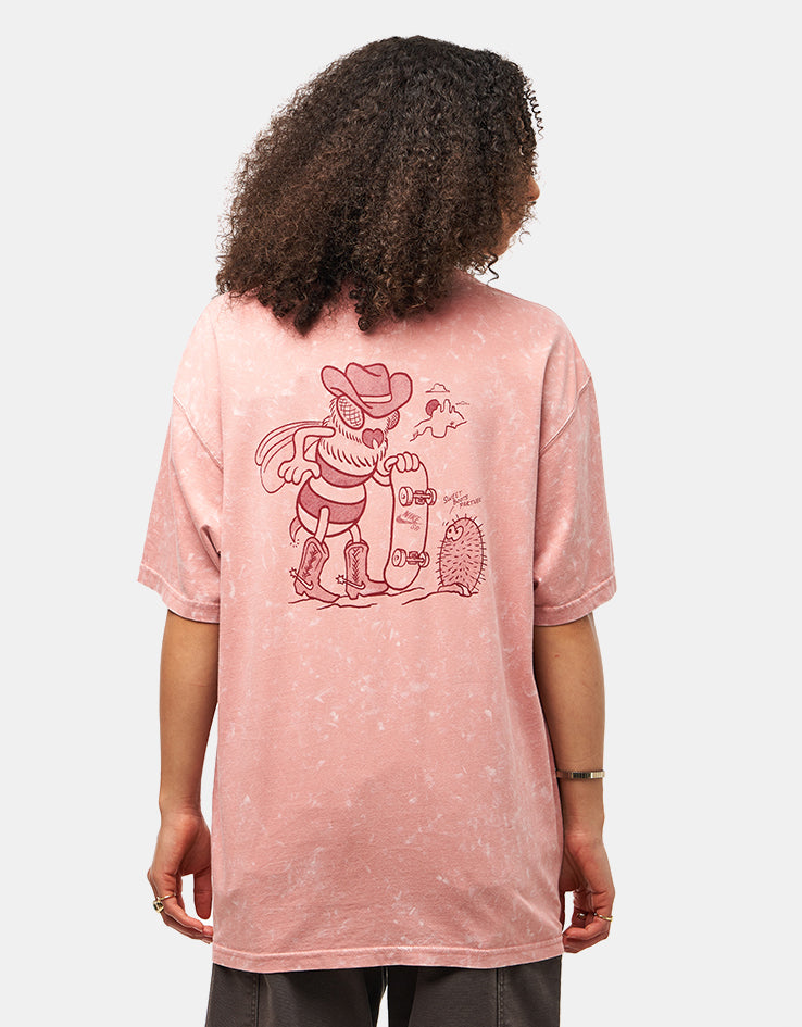 Nike SB Western Bee T-Shirt - Red Stardust