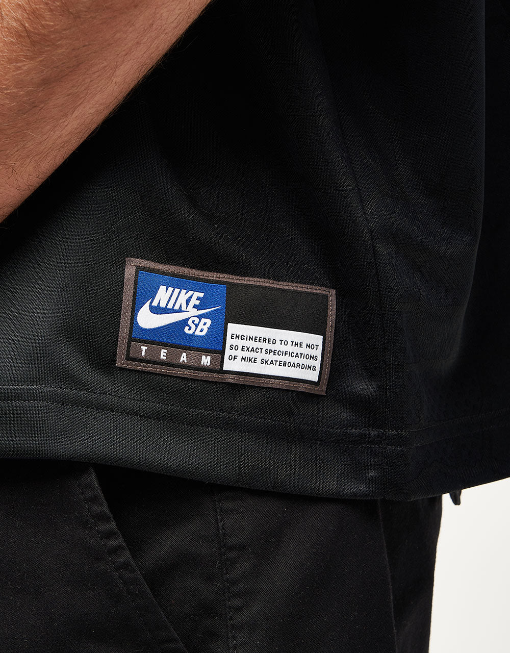 Nike SB Dri-Fit Jacquard Jersey 2 - Black/Sail