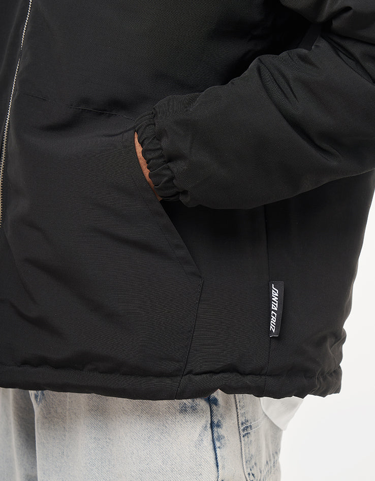 Santa Cruz Mimic Reversible Jacket - Black/Brick