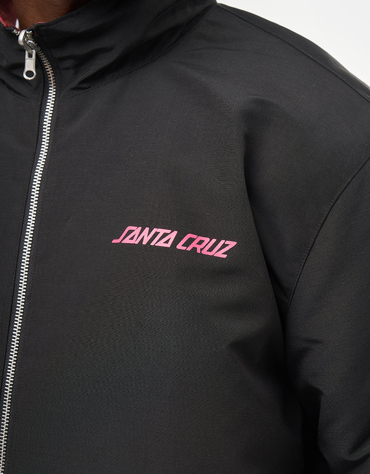 Santa Cruz Mimic Reversible Jacket - Black/Brick