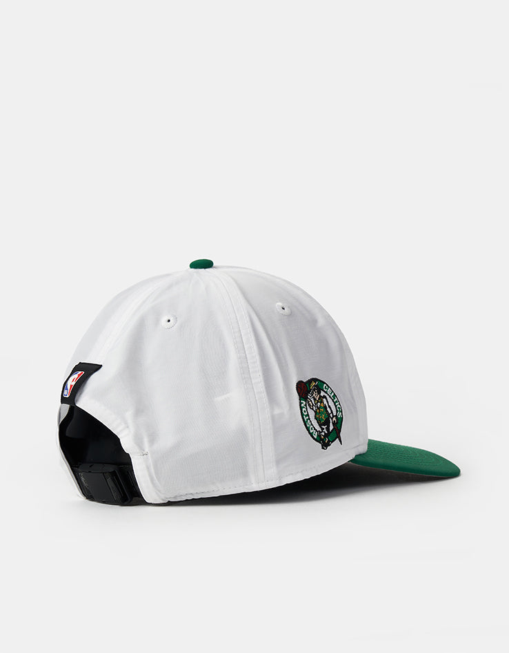 New Era Boston Celtics NBA Draft Golfer Strapback Cap - White/Green