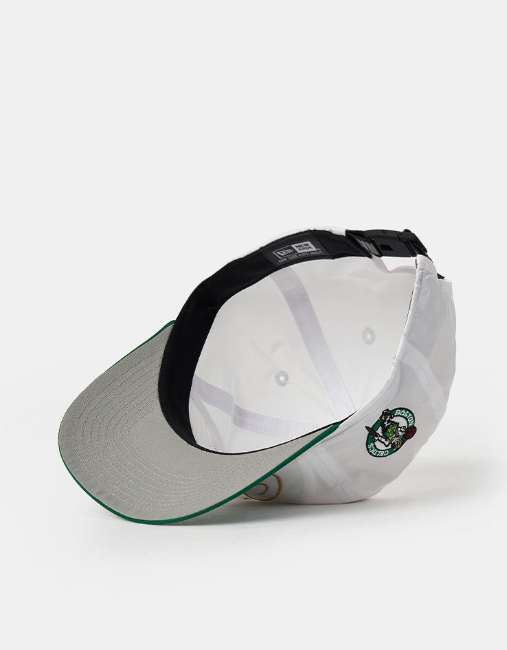 New Era Boston Celtics NBA Draft Golfer Strapback Cap - White/Green