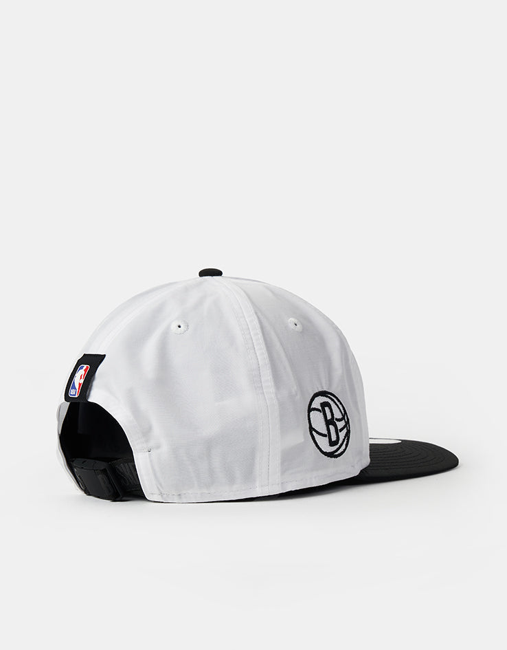 New Era Brooklyn Nets NBA Draft Golfer Strapback Cap - White/Black