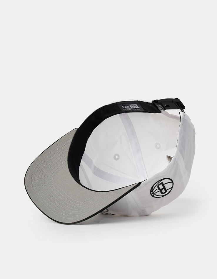 New Era Brooklyn Nets NBA Draft Golfer Strapback Cap - White/Black