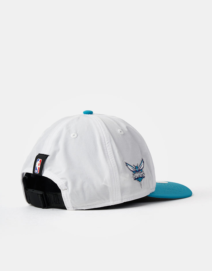 New Era Charlotte Hornets NBA Draft Golfer Strapback Cap - White/Teal