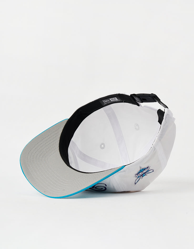 New Era Charlotte Hornets NBA Draft Golfer Strapback Cap - White/Teal