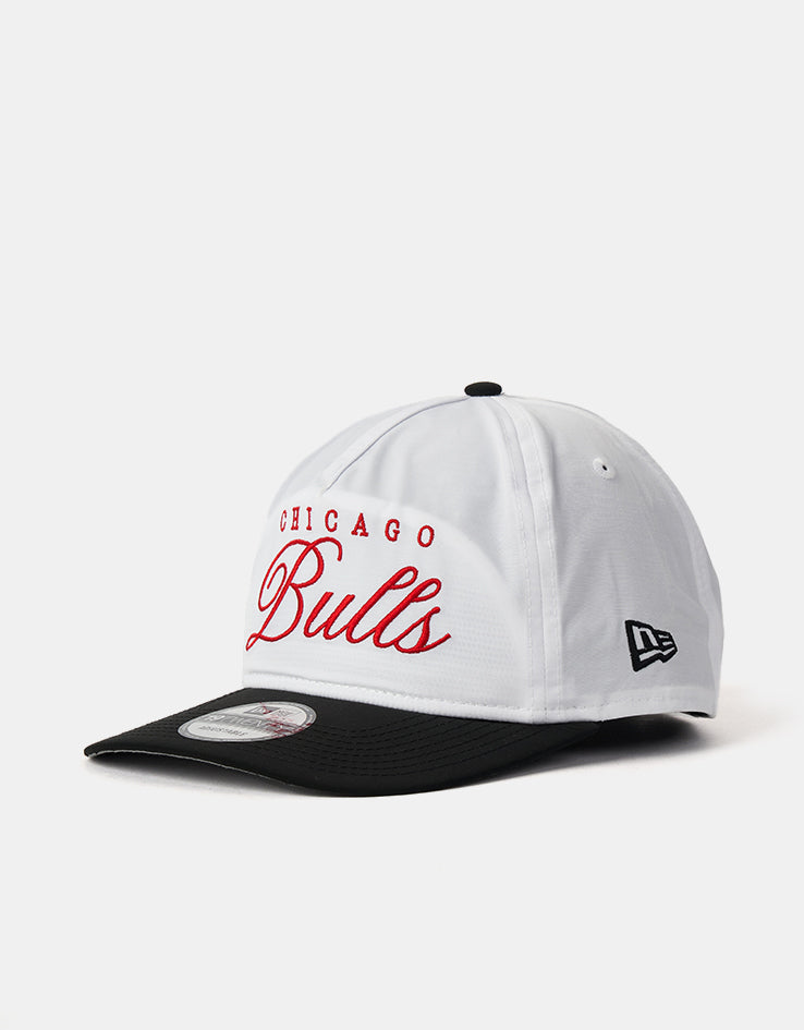 New Era Chicago Bulls NBA Draft Golfer Strapback Cap - White/Black