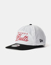 New Era Chicago Bulls NBA Draft Golfer Strapback Cap - White/Black