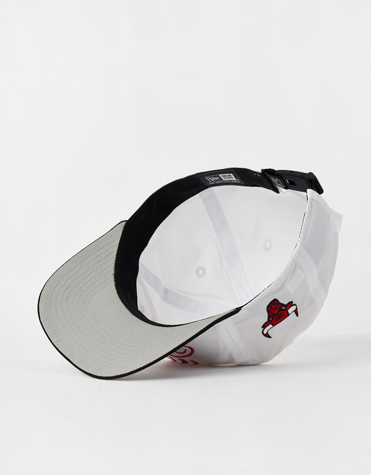 New Era Chicago Bulls NBA Draft Golfer Strapback Cap - White/Black
